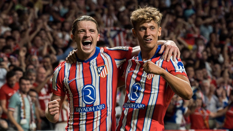 Atletico Madrid cũng khá ấn tượng Atletico Madrid cũng khá ấn tượng